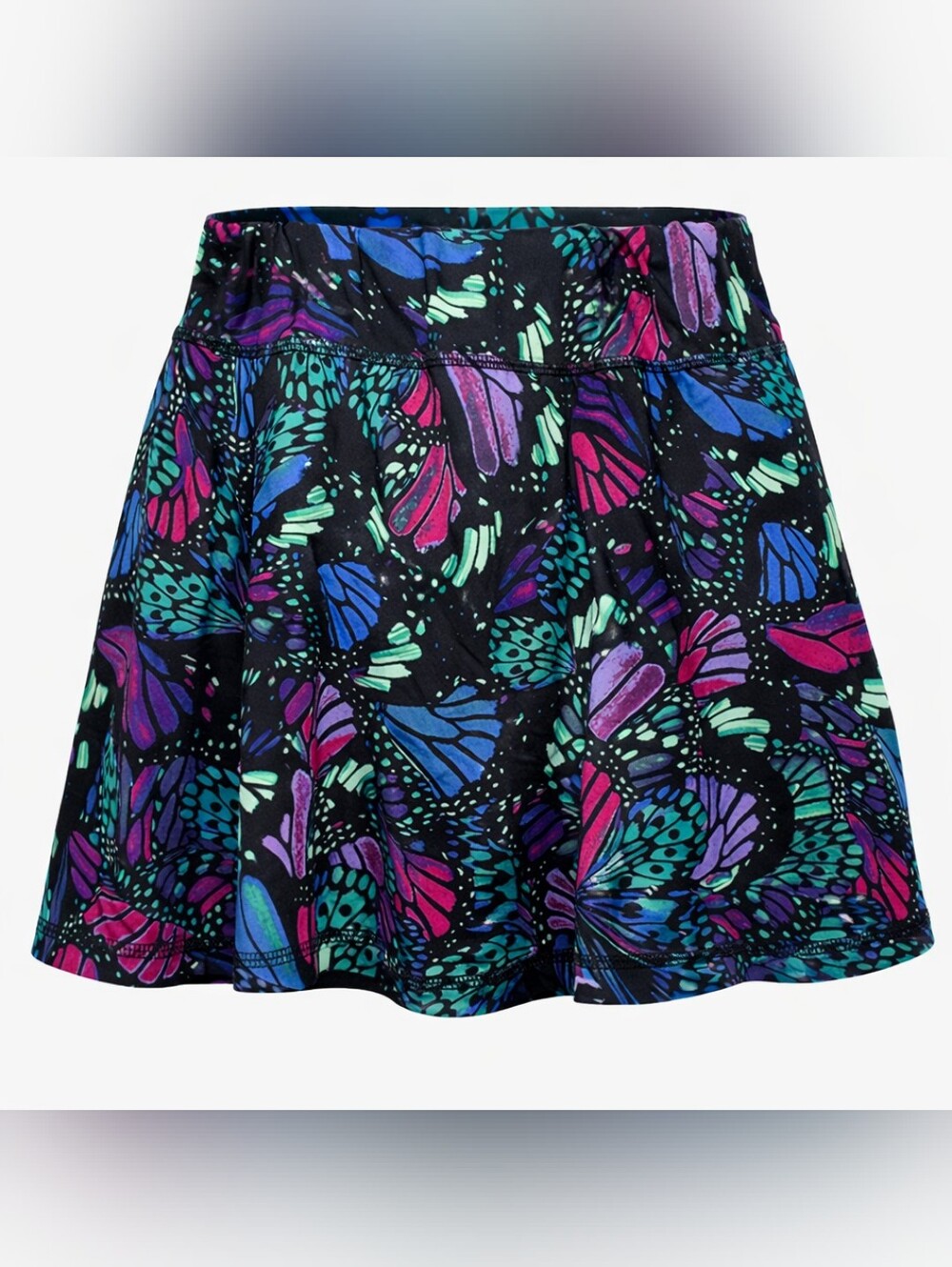Xersion Quick-Dri Black Skort